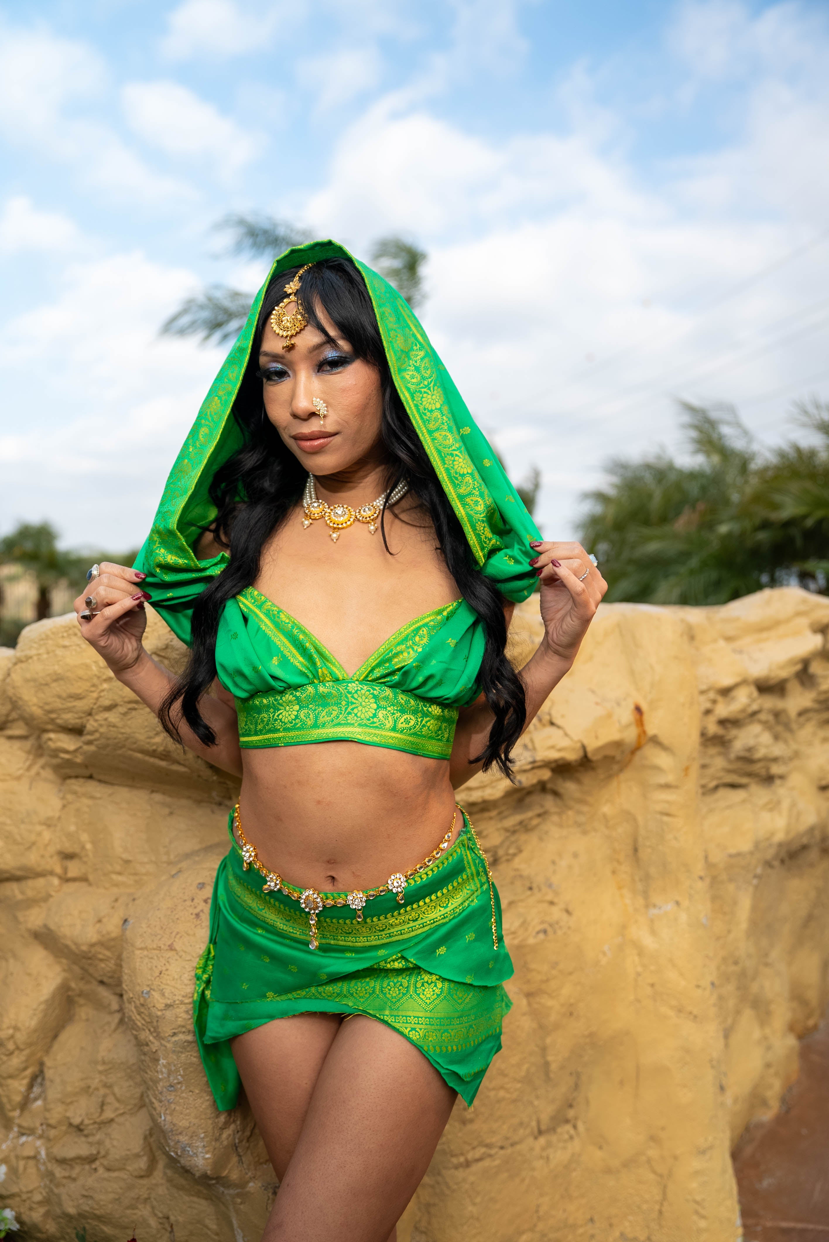 Manifest Money Pixie Skirt Set