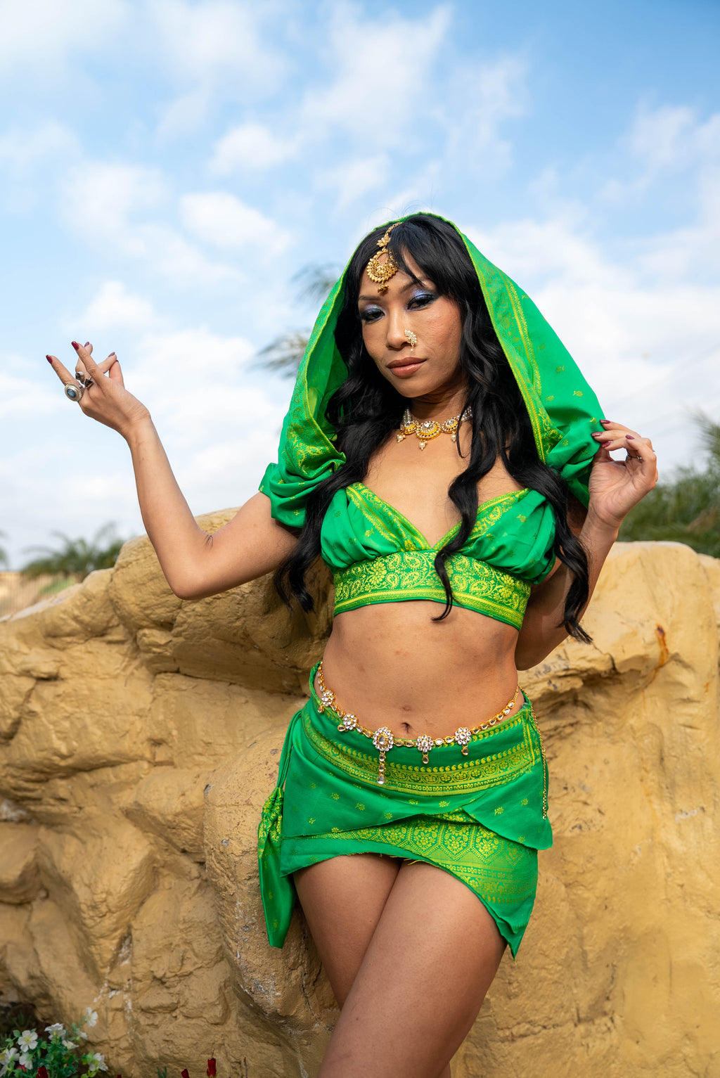 Manifest Money Pixie Skirt Set