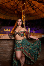 Load image into Gallery viewer, Emerald Dragon Bollywood Set

