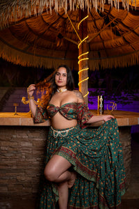 Emerald Dragon Bollywood Set