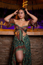 Load image into Gallery viewer, Emerald Dragon Bollywood Set
