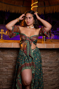 Emerald Dragon Bollywood Set