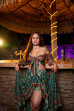 Load image into Gallery viewer, Emerald Dragon Bollywood Set
