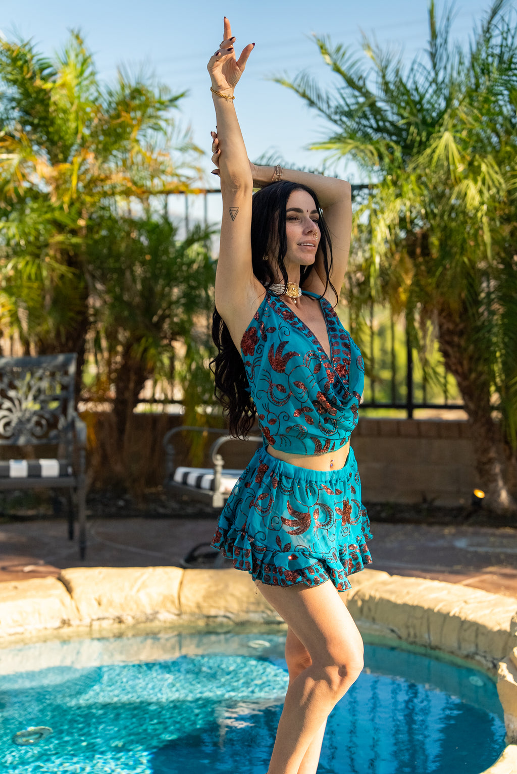 Lalita Mini Gehr Skirt Set