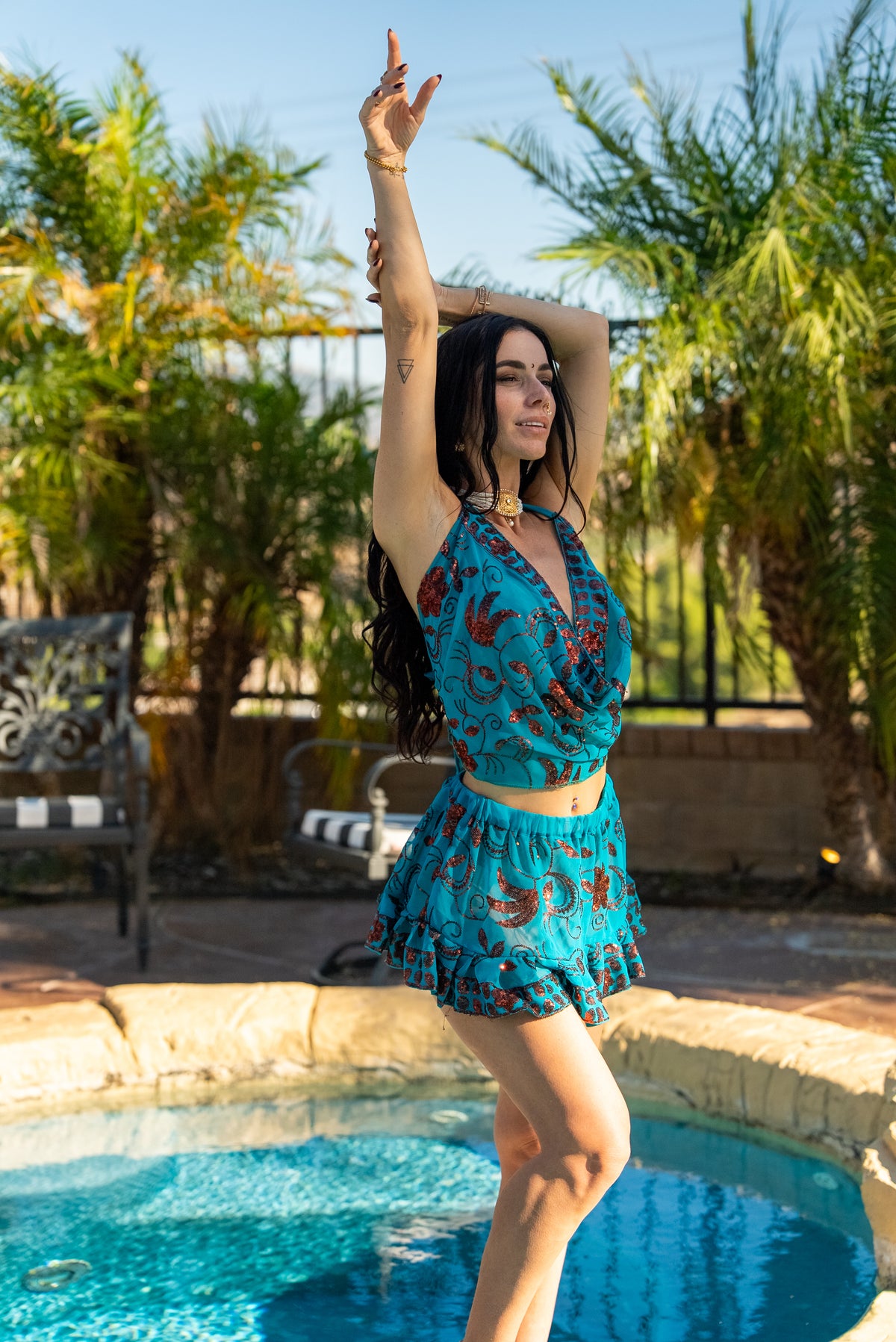 Lalita Mini Gehr Skirt Set