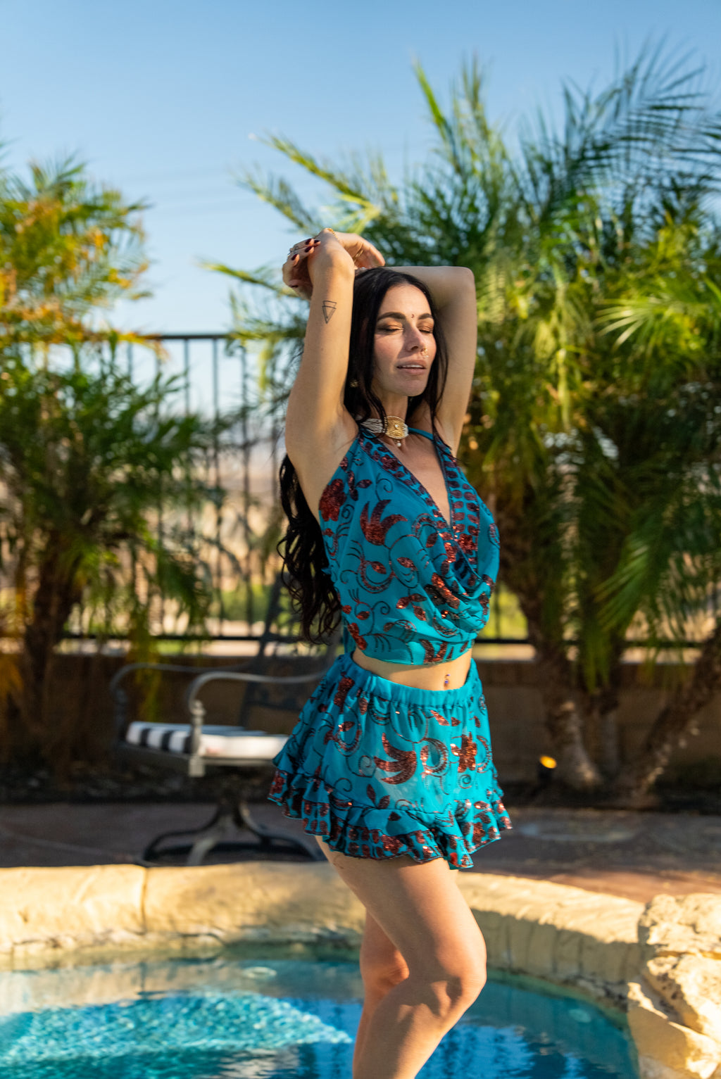 Lalita Mini Gehr Skirt Set