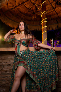 Emerald Dragon Bollywood Set