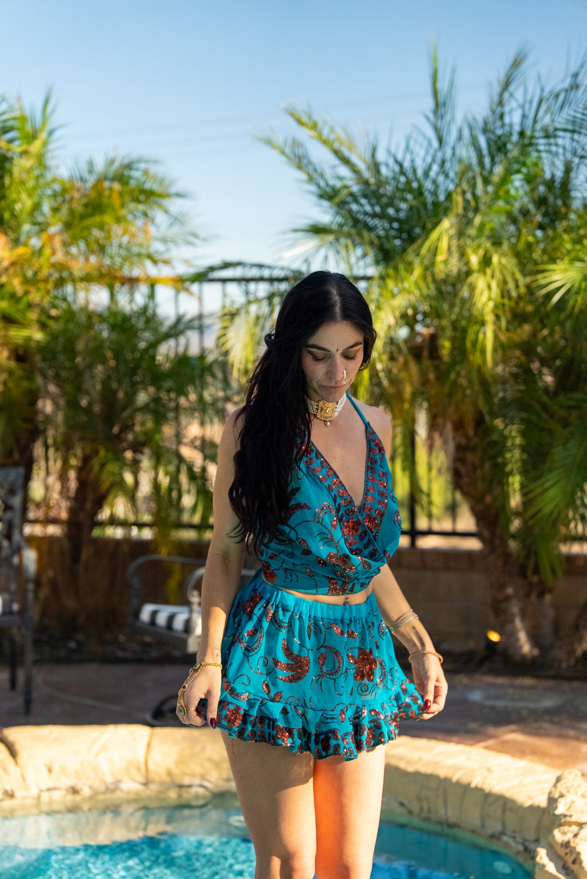 Lalita Mini Gehr Skirt Set