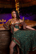 Load image into Gallery viewer, Emerald Dragon Bollywood Set
