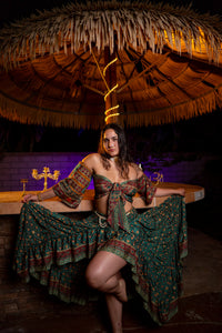 Emerald Dragon Bollywood Set