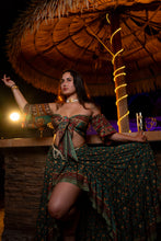 Load image into Gallery viewer, Emerald Dragon Bollywood Set
