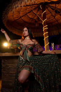Emerald Dragon Bollywood Set