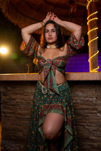 Load image into Gallery viewer, Emerald Dragon Bollywood Set
