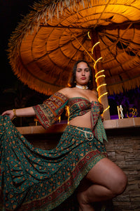 Emerald Dragon Bollywood Set