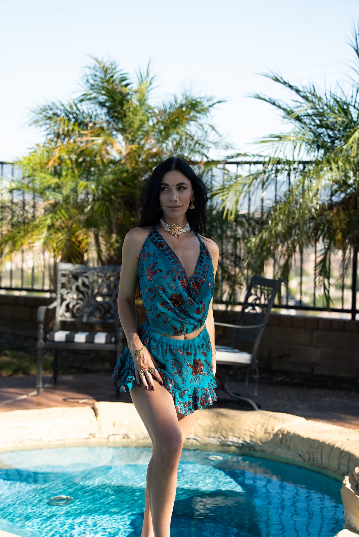 Lalita Mini Gehr Skirt Set