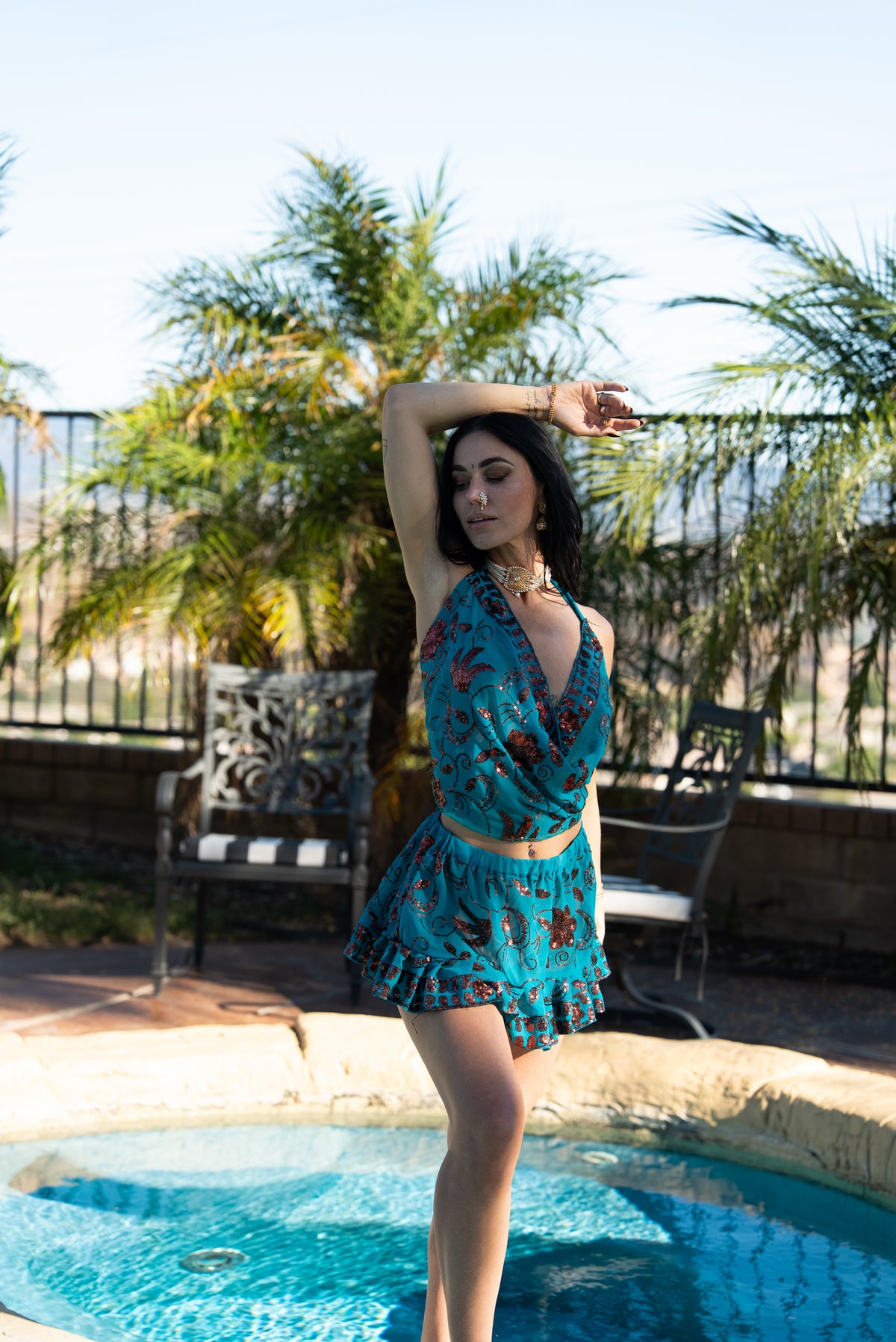 Lalita Mini Gehr Skirt Set