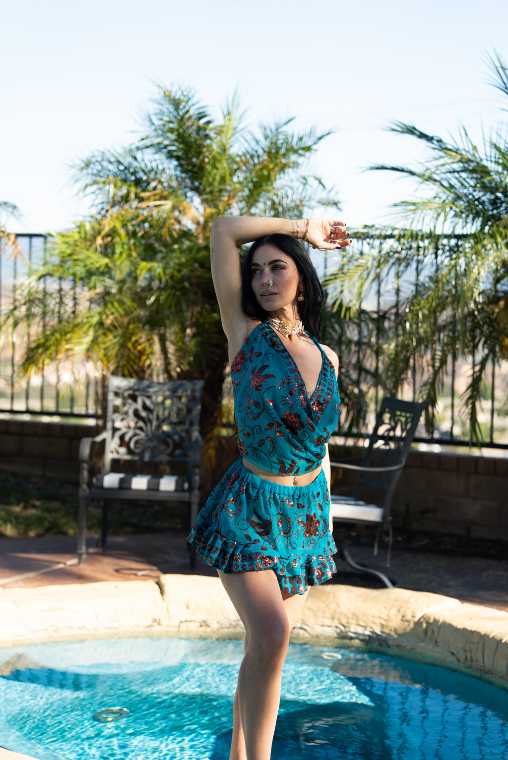 Lalita Mini Gehr Skirt Set