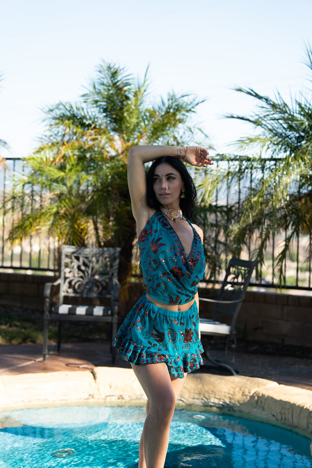 Lalita Mini Gehr Skirt Set