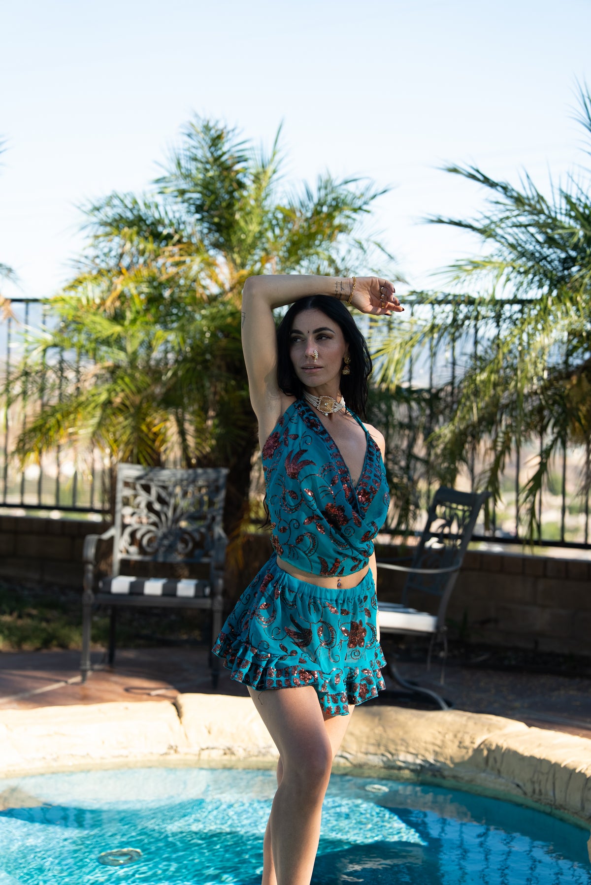 Lalita Mini Gehr Skirt Set