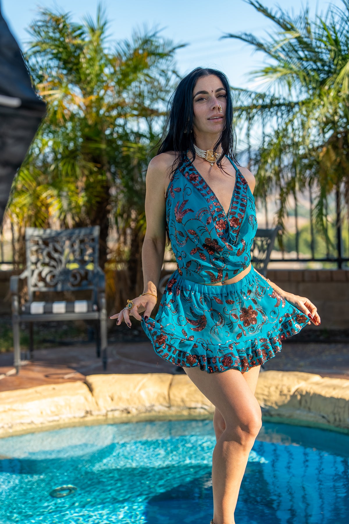 Lalita Mini Gehr Skirt Set