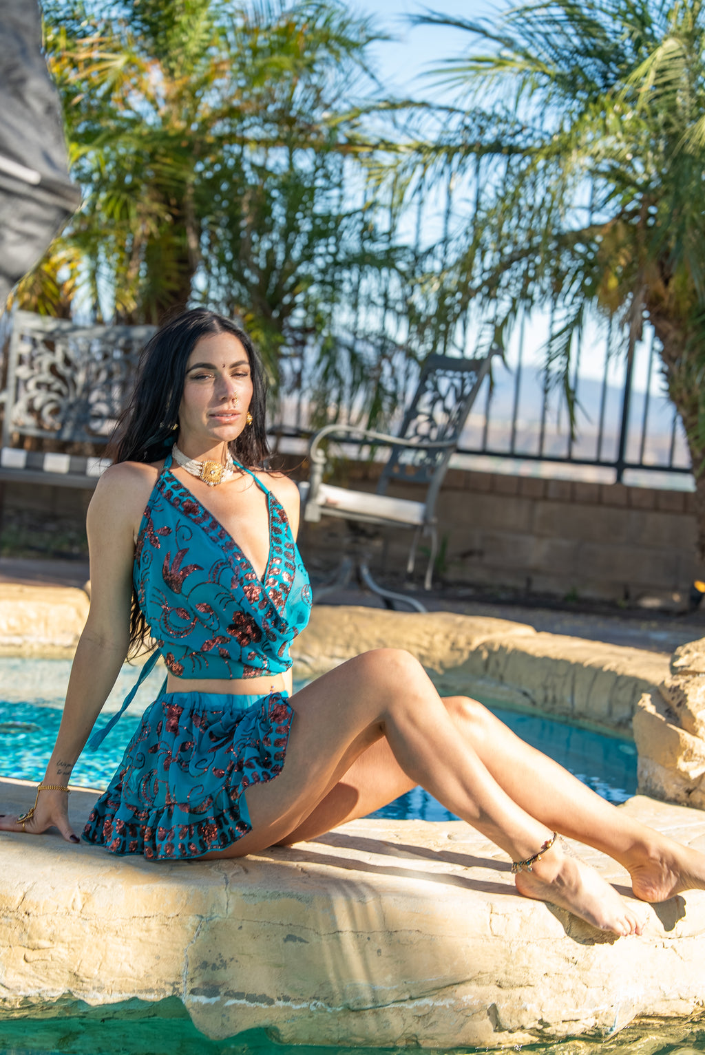Lalita Mini Gehr Skirt Set