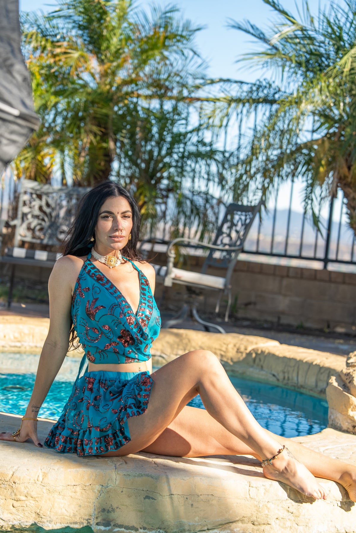 Lalita Mini Gehr Skirt Set