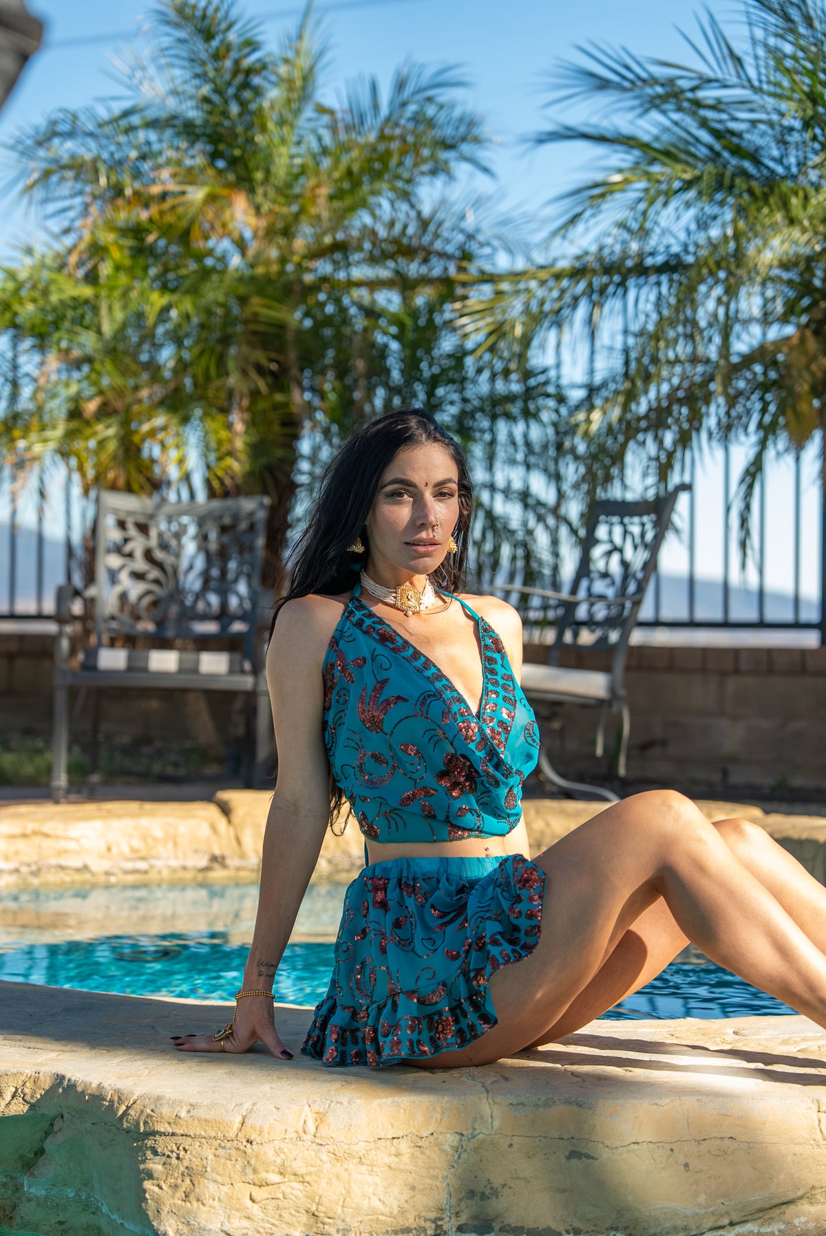 Lalita Mini Gehr Skirt Set