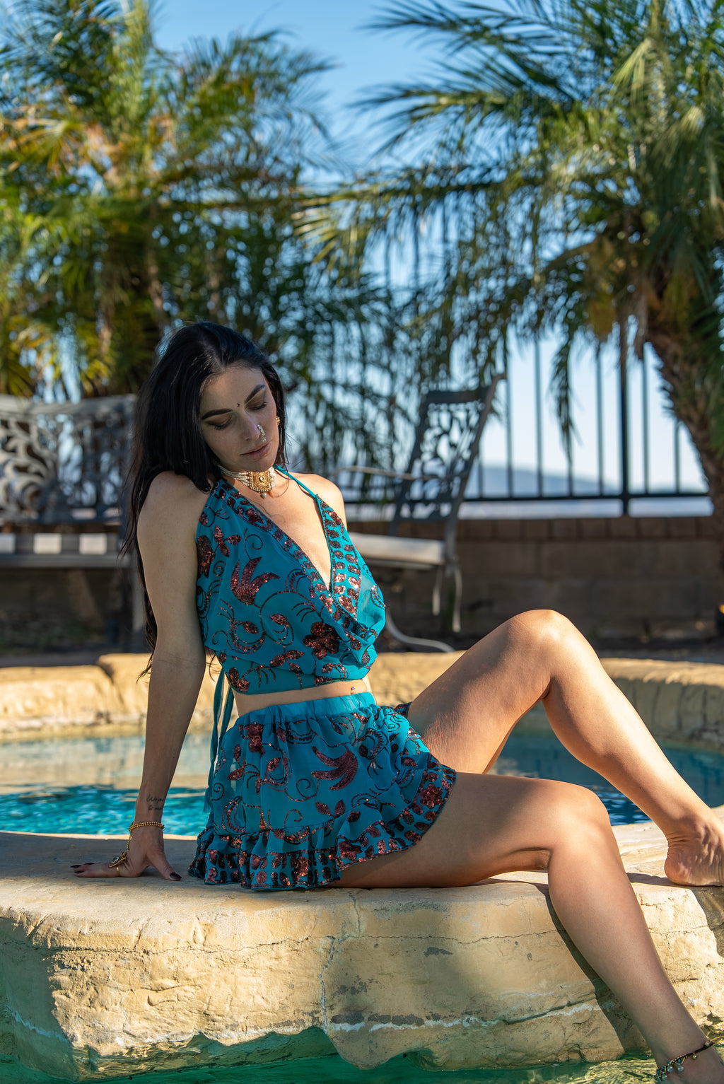 Lalita Mini Gehr Skirt Set