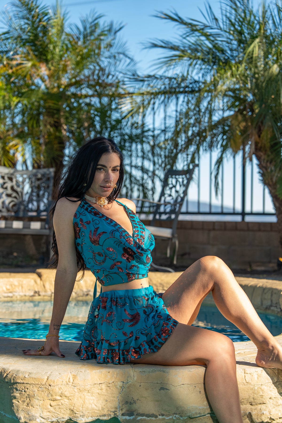 Lalita Mini Gehr Skirt Set