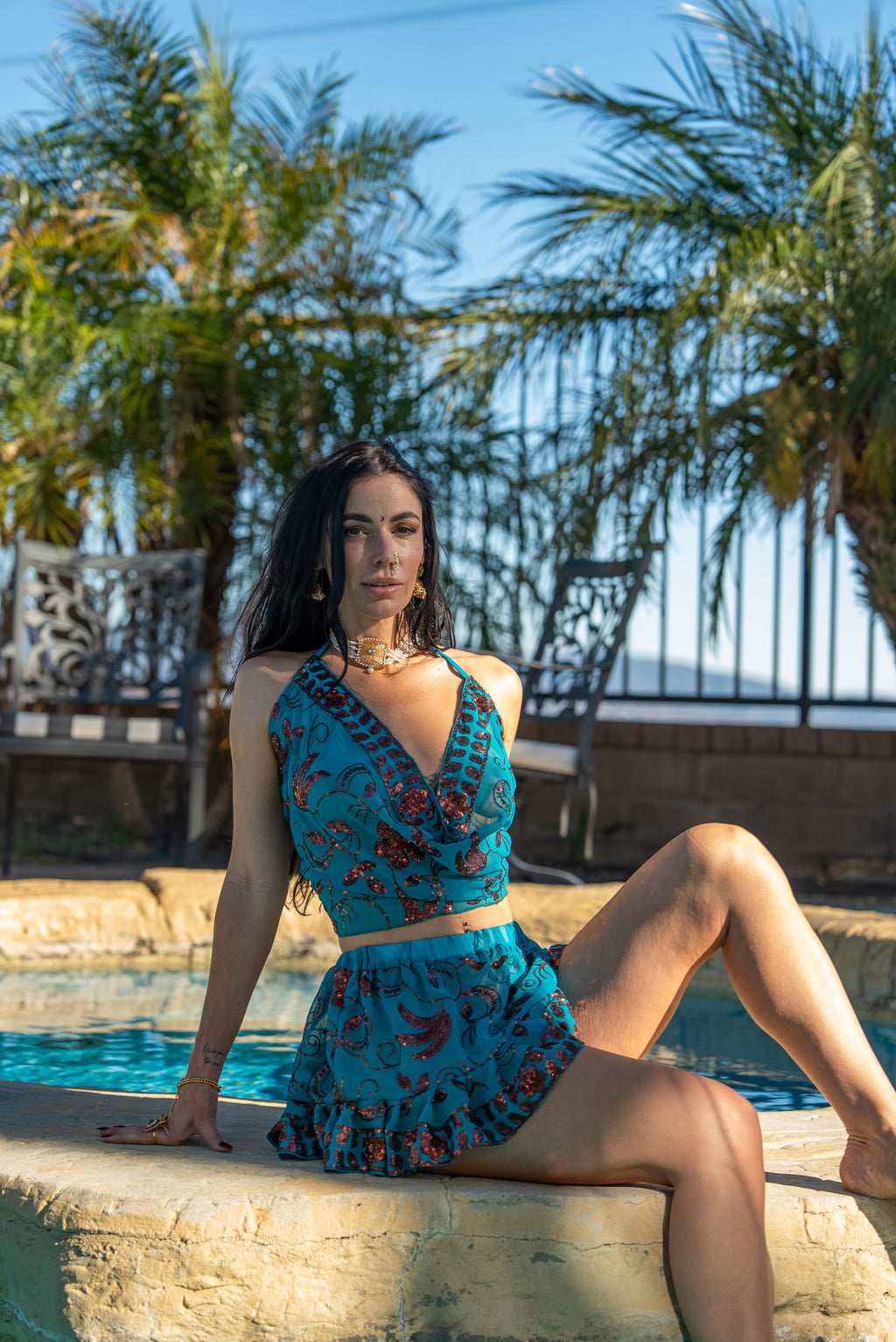 Lalita Mini Gehr Skirt Set