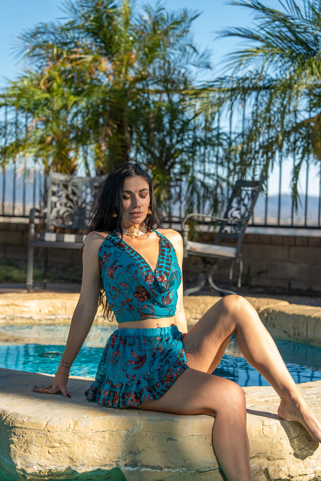 Lalita Mini Gehr Skirt Set