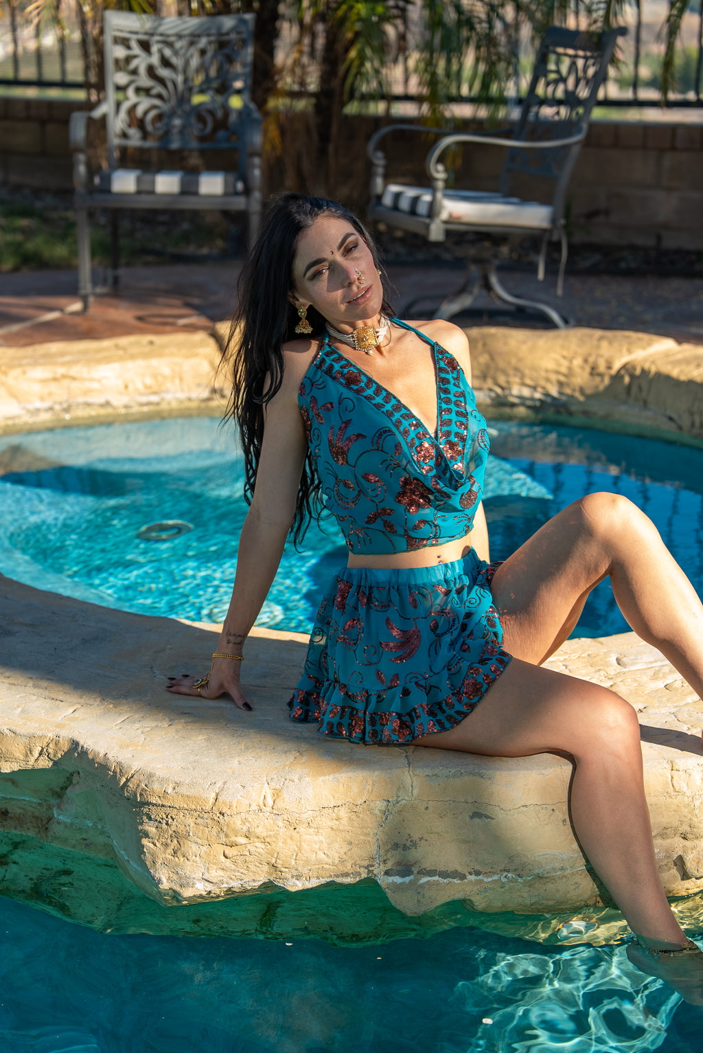 Lalita Mini Gehr Skirt Set