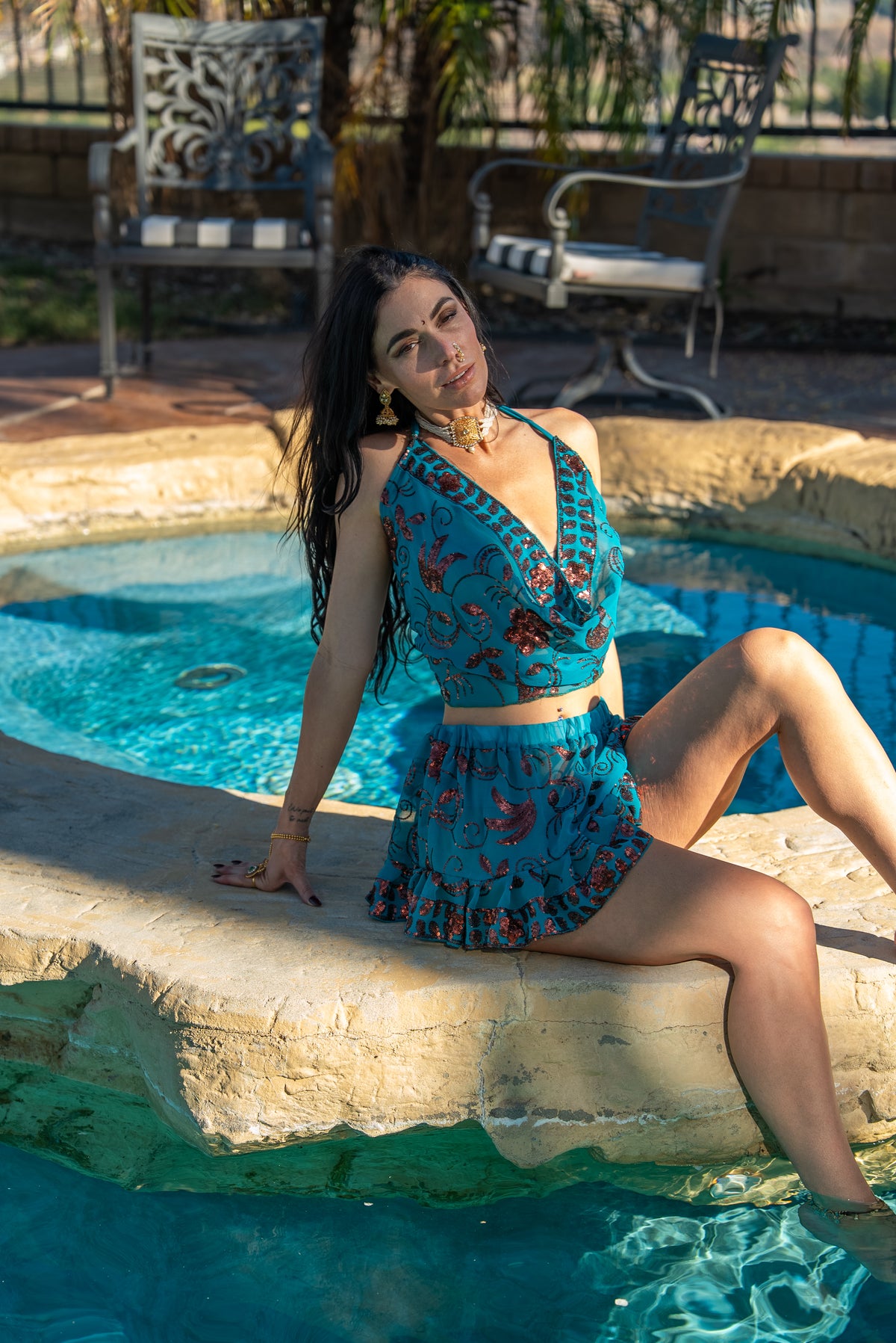 Lalita Mini Gehr Skirt Set