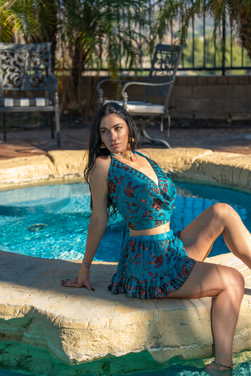Lalita Mini Gehr Skirt Set