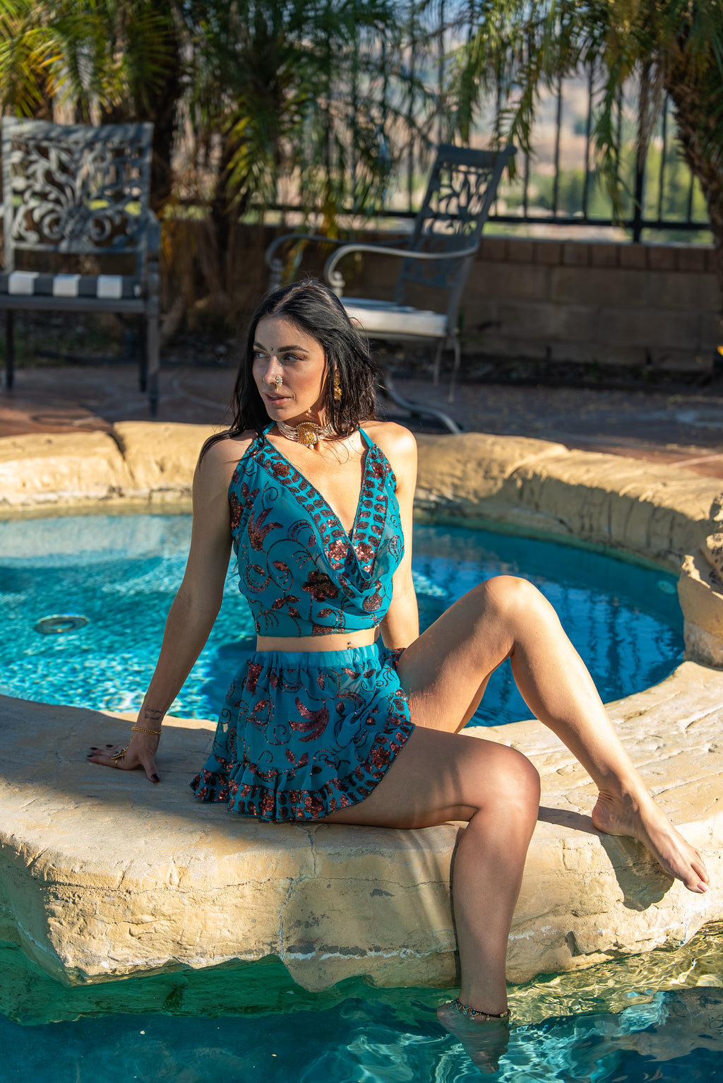 Lalita Mini Gehr Skirt Set