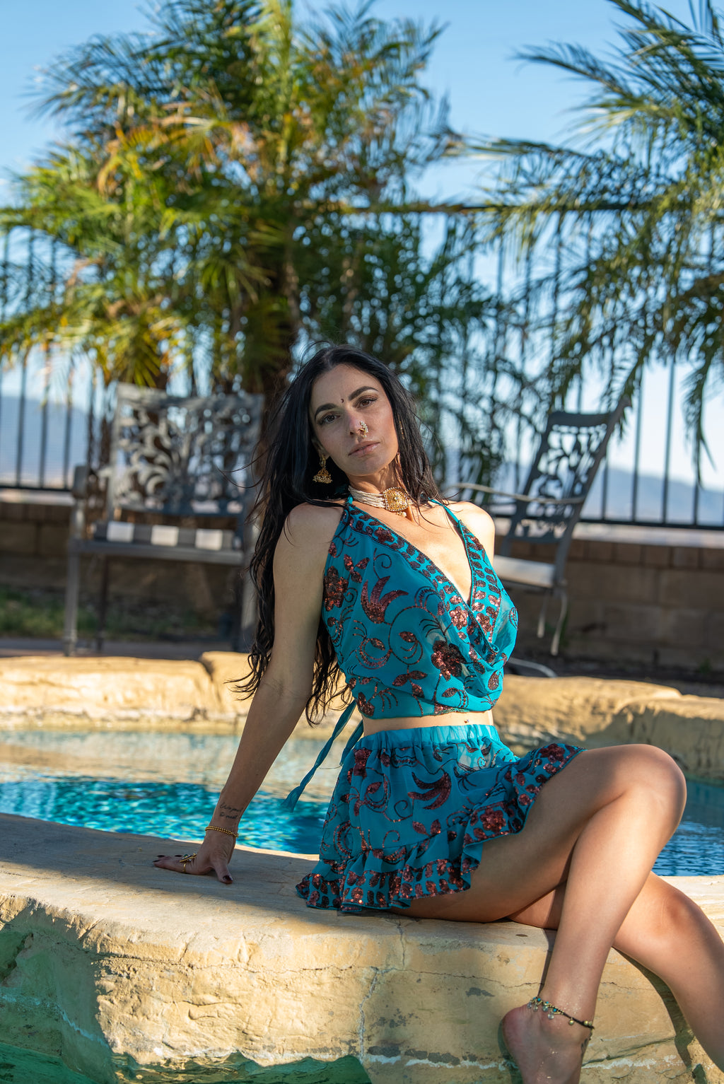 Lalita Mini Gehr Skirt Set