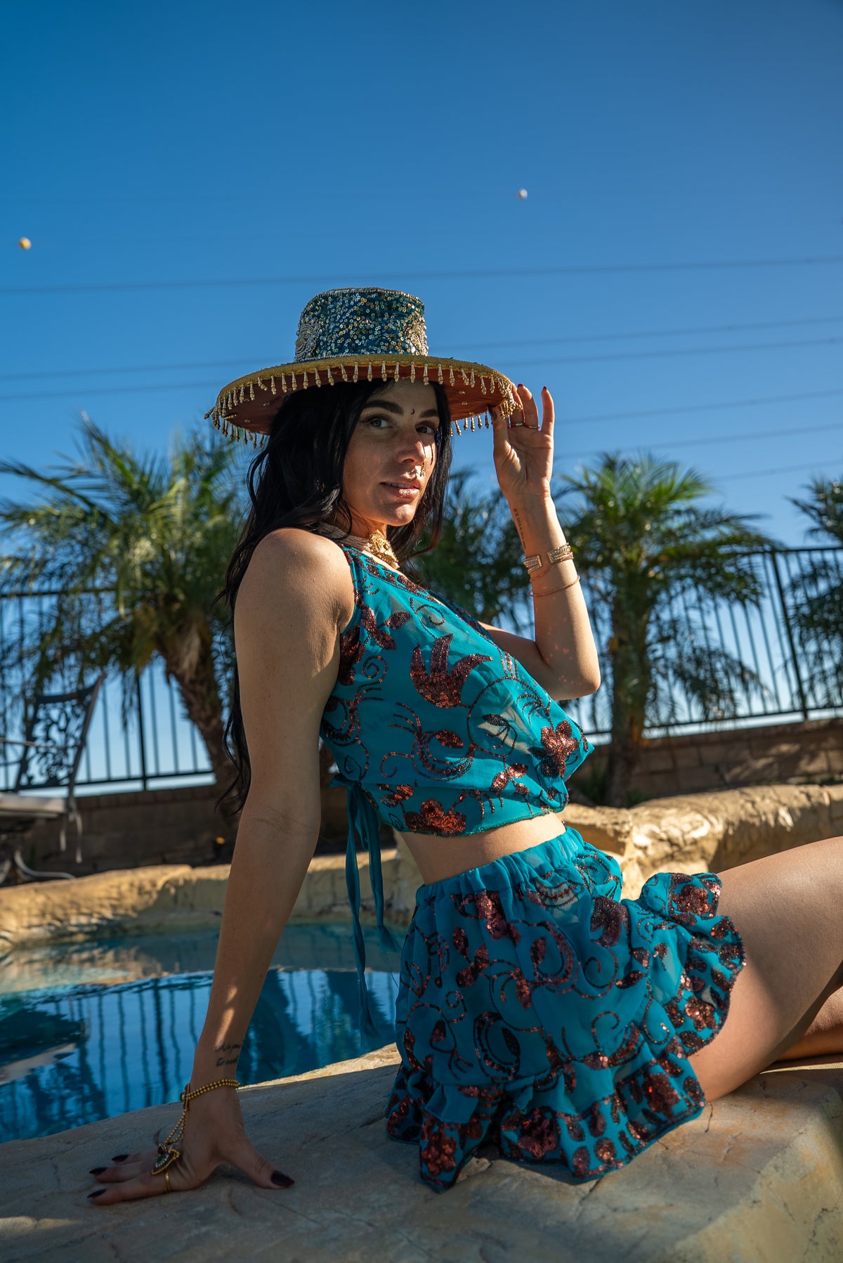 Lalita Mini Gehr Skirt Set
