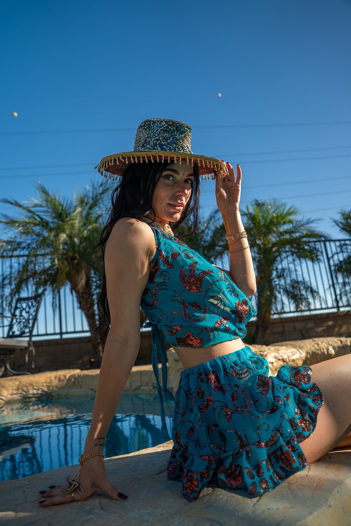 Lalita Mini Gehr Skirt Set