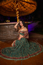 Load image into Gallery viewer, Emerald Dragon Bollywood Set
