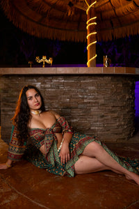 Emerald Dragon Bollywood Set