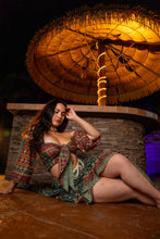 Load image into Gallery viewer, Emerald Dragon Bollywood Set
