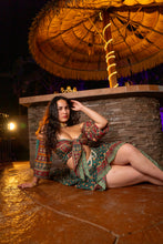Load image into Gallery viewer, Emerald Dragon Bollywood Set
