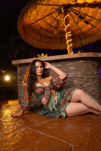 Emerald Dragon Bollywood Set