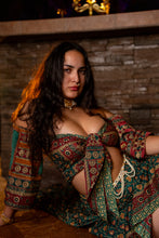 Load image into Gallery viewer, Emerald Dragon Bollywood Set

