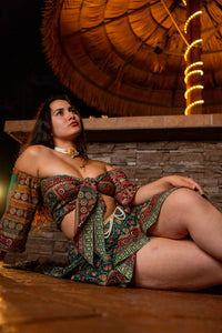 Emerald Dragon Bollywood Set