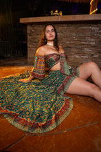 Load image into Gallery viewer, Emerald Dragon Bollywood Set
