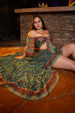 Load image into Gallery viewer, Emerald Dragon Bollywood Set
