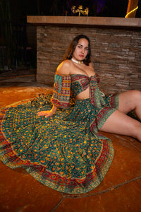 Emerald Dragon Bollywood Set