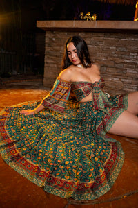 Emerald Dragon Bollywood Set