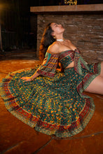Load image into Gallery viewer, Emerald Dragon Bollywood Set
